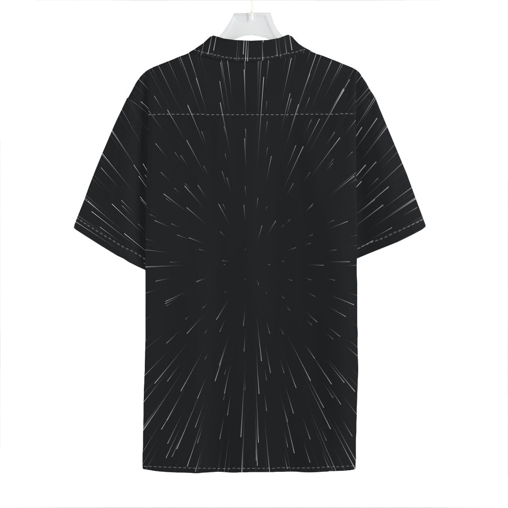 Galaxy Lightspeed Print Hawaiian Shirt