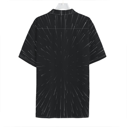 Galaxy Lightspeed Print Hawaiian Shirt