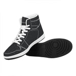 Galaxy Lightspeed Print High Top Leather Sneakers