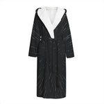 Galaxy Lightspeed Print Hooded Bathrobe