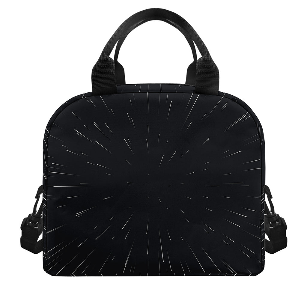 Galaxy Lightspeed Print Insulated Lunch Bag