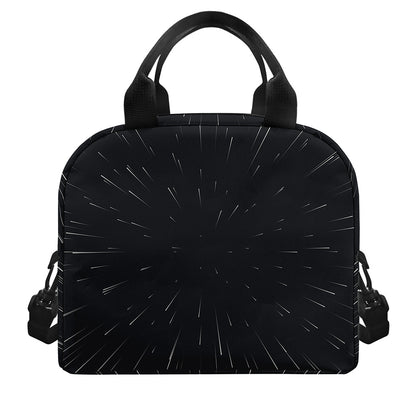 Galaxy Lightspeed Print Insulated Lunch Bag