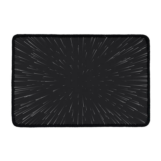 Galaxy Lightspeed Print Kitchen Mat