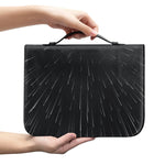 Galaxy Lightspeed Print Leather Bible Cover