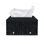 Galaxy Lightspeed Print Leather Tissue Box Cover
