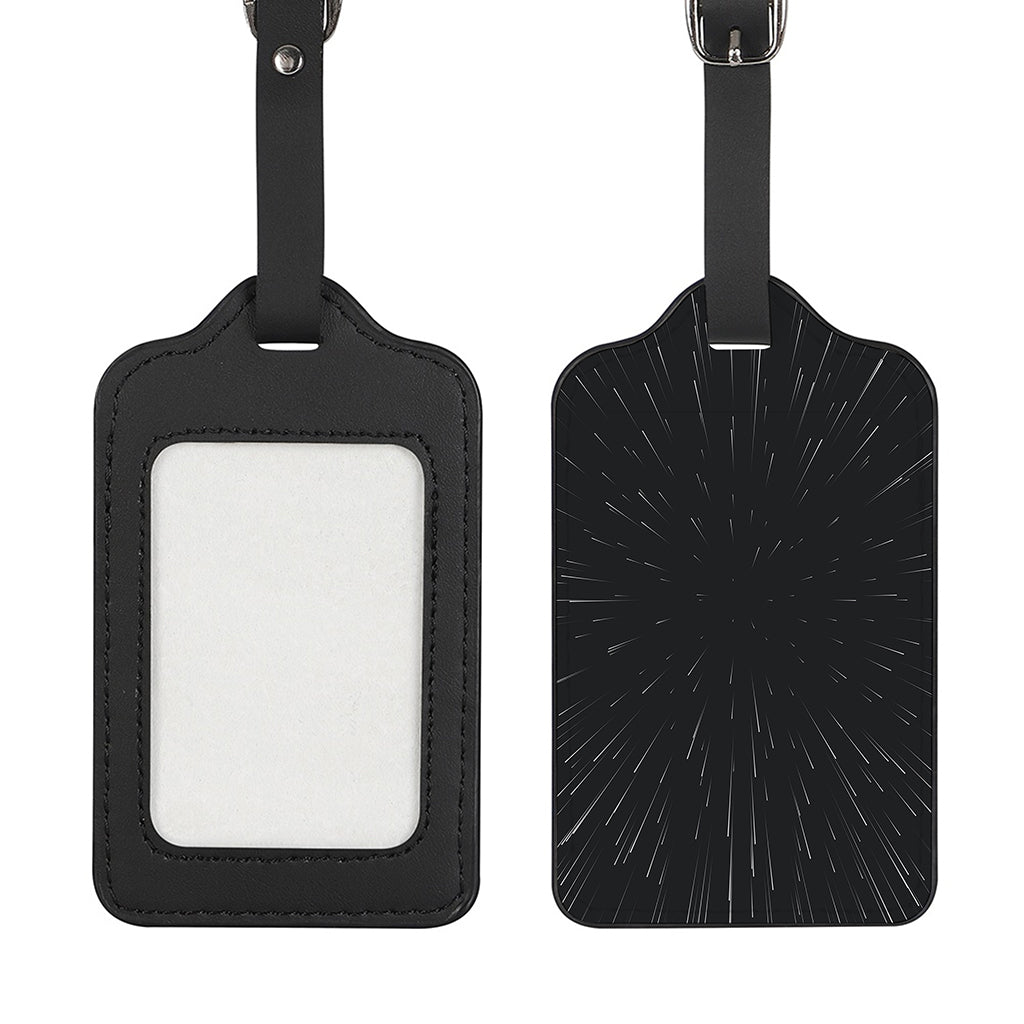 Galaxy Lightspeed Print Luggage Tag