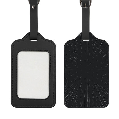 Galaxy Lightspeed Print Luggage Tag