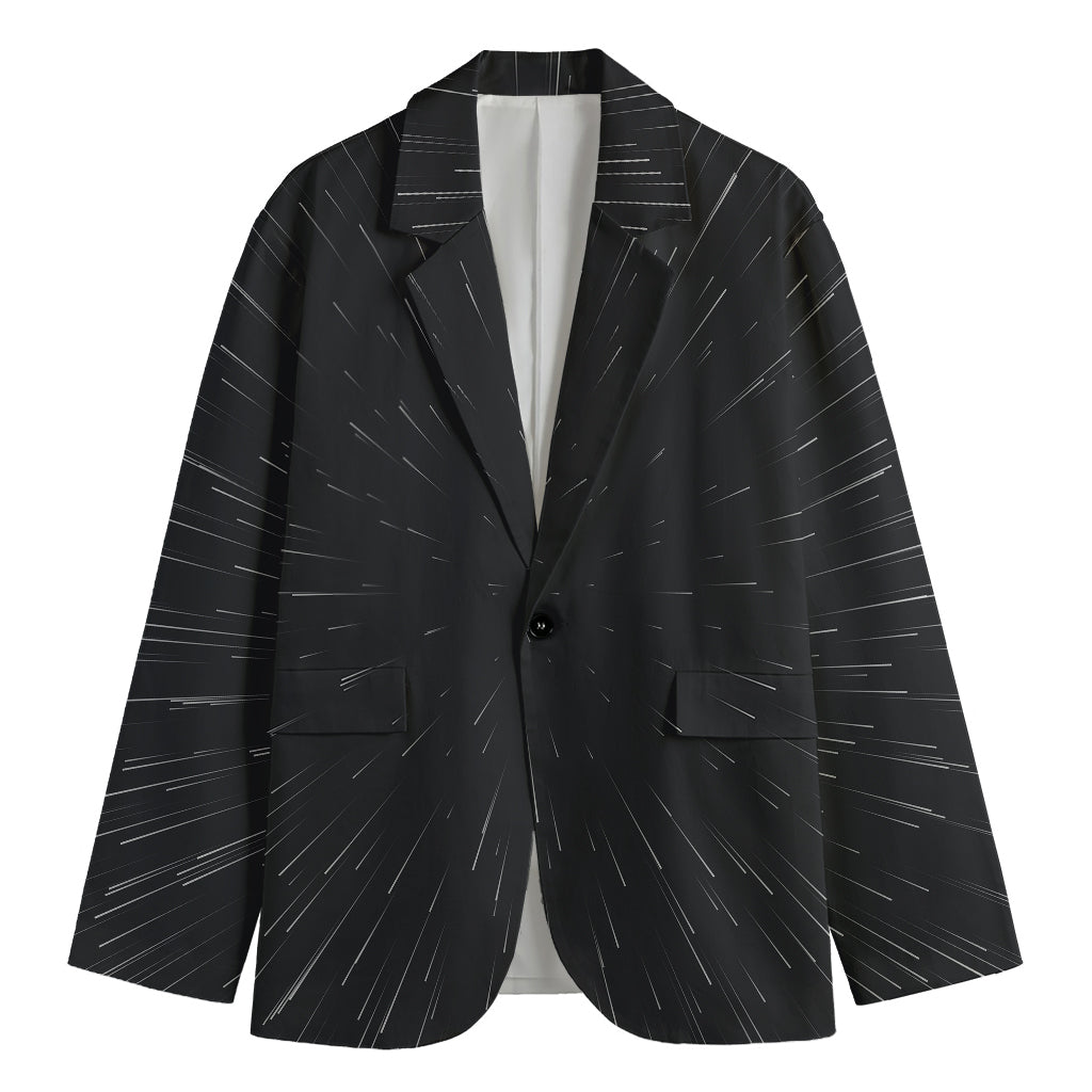 Galaxy Lightspeed Print Men's Cotton Blazer
