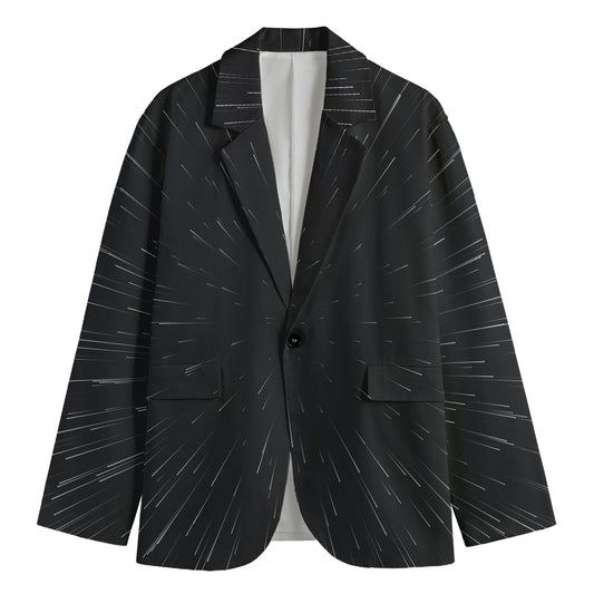 Galaxy Lightspeed Print Men's Cotton Blazer