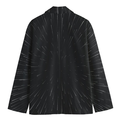 Galaxy Lightspeed Print Men's Cotton Blazer