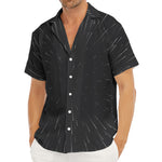 Galaxy Lightspeed Print Men's Deep V-Neck Shirt