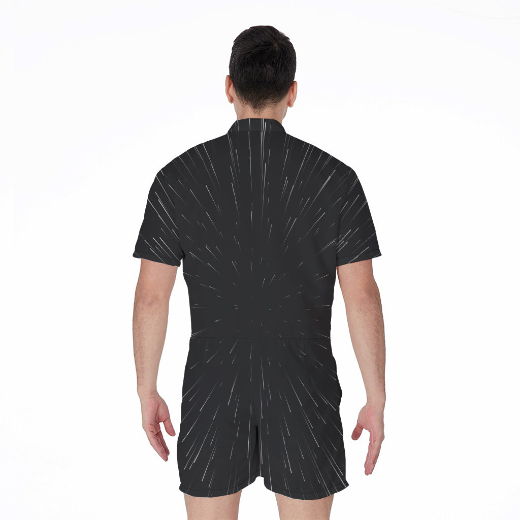 Galaxy Lightspeed Print Men's Rompers
