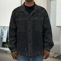 Galaxy Lightspeed Print Men's Shirt Jacket