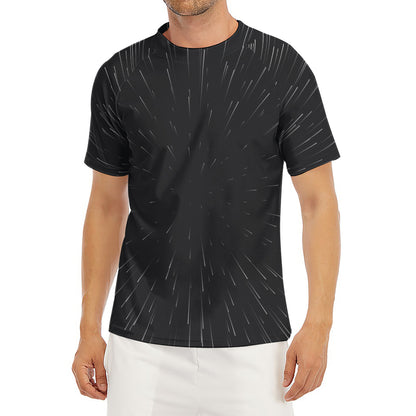 Galaxy Lightspeed Print Men's Short Sleeve Rash Guard