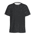 Galaxy Lightspeed Print Men's Athletic T-Shirt