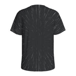 Galaxy Lightspeed Print Men's Sports T-Shirt