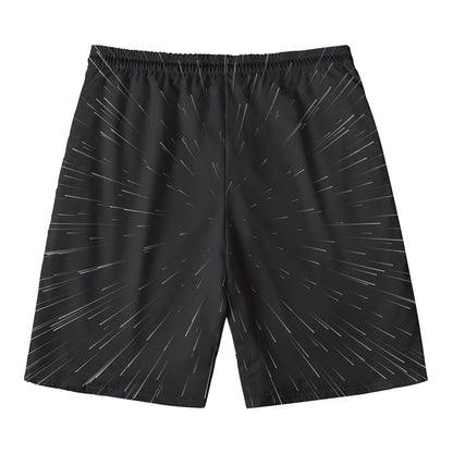 Galaxy Lightspeed Print Men's Swim Trunks