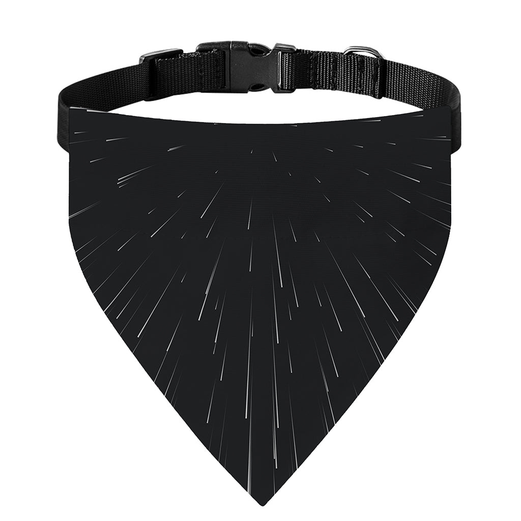 Galaxy Lightspeed Print Over The Collar Dog Bandana