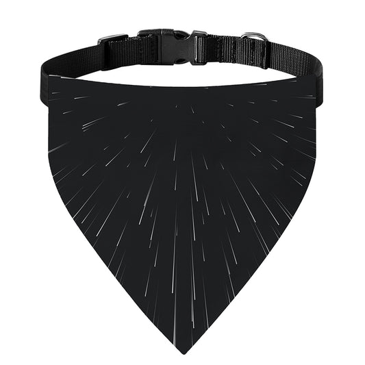 Galaxy Lightspeed Print Over The Collar Dog Bandana