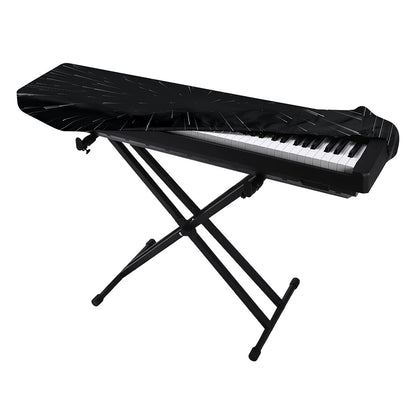 Galaxy Lightspeed Print Piano Keyboard Cover