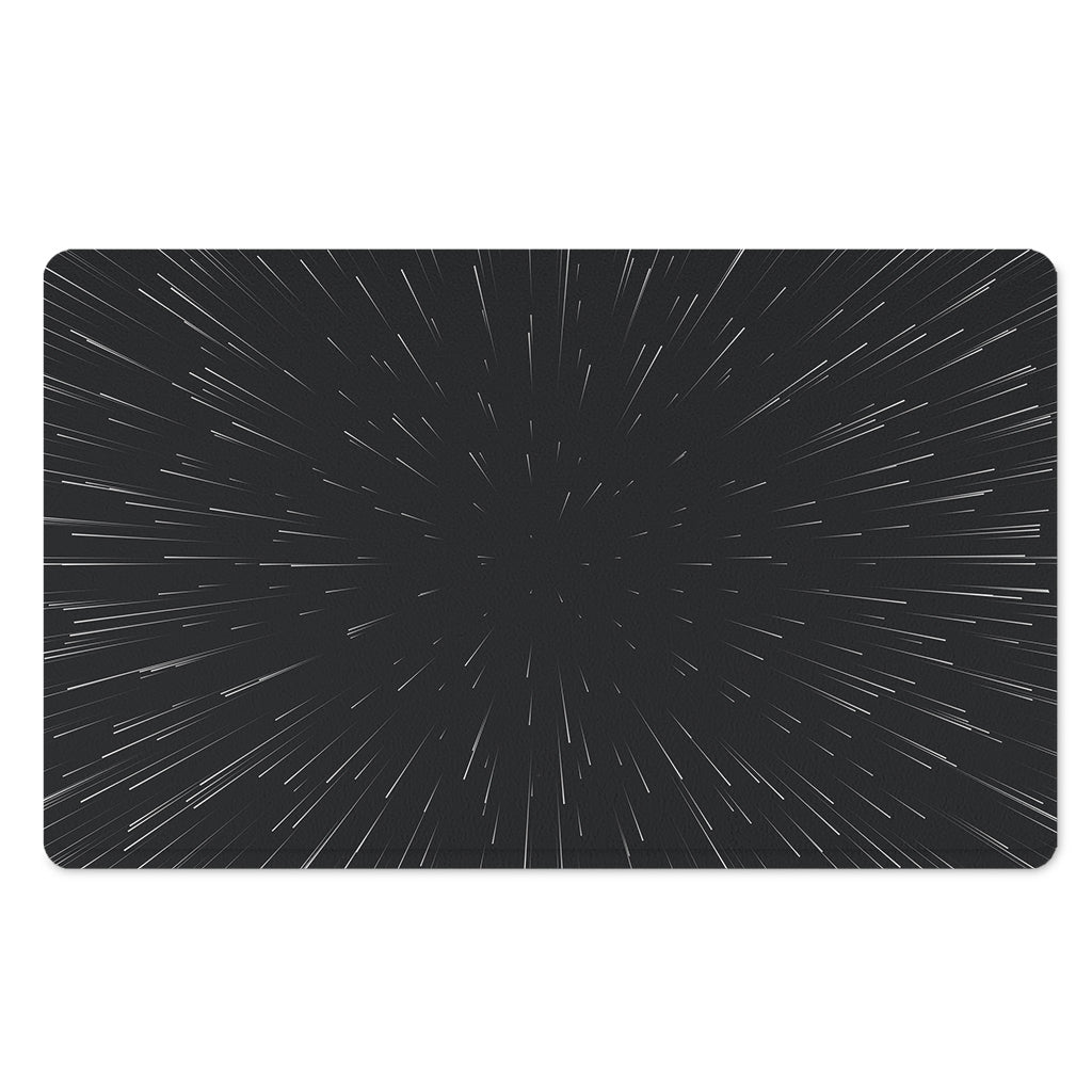 Galaxy Lightspeed Print Polyester Doormat