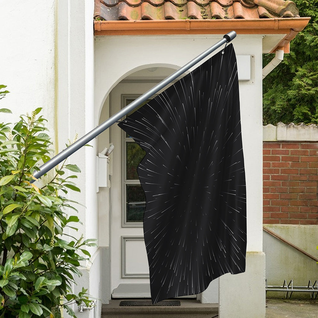 Galaxy Lightspeed Print Polyester Flag