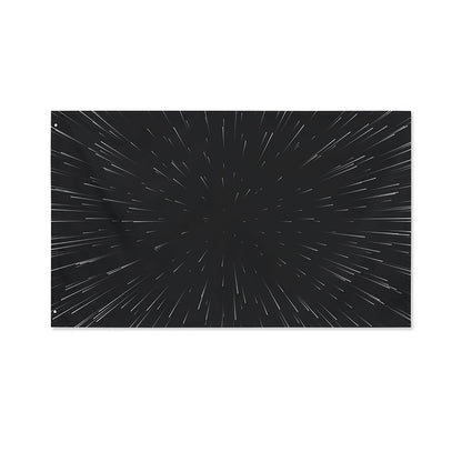 Galaxy Lightspeed Print Polyester Flag
