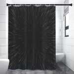 Galaxy Lightspeed Print Premium Shower Curtain