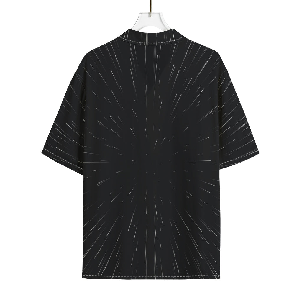 Galaxy Lightspeed Print Rayon Hawaiian Shirt