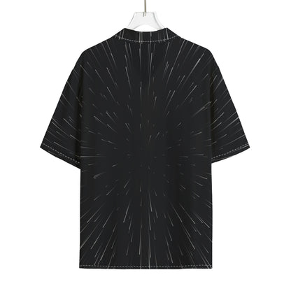 Galaxy Lightspeed Print Rayon Hawaiian Shirt