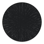 Galaxy Lightspeed Print Round Floor Mat
