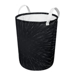 Galaxy Lightspeed Print Round Laundry Basket