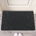 Galaxy Lightspeed Print Rubber Doormat