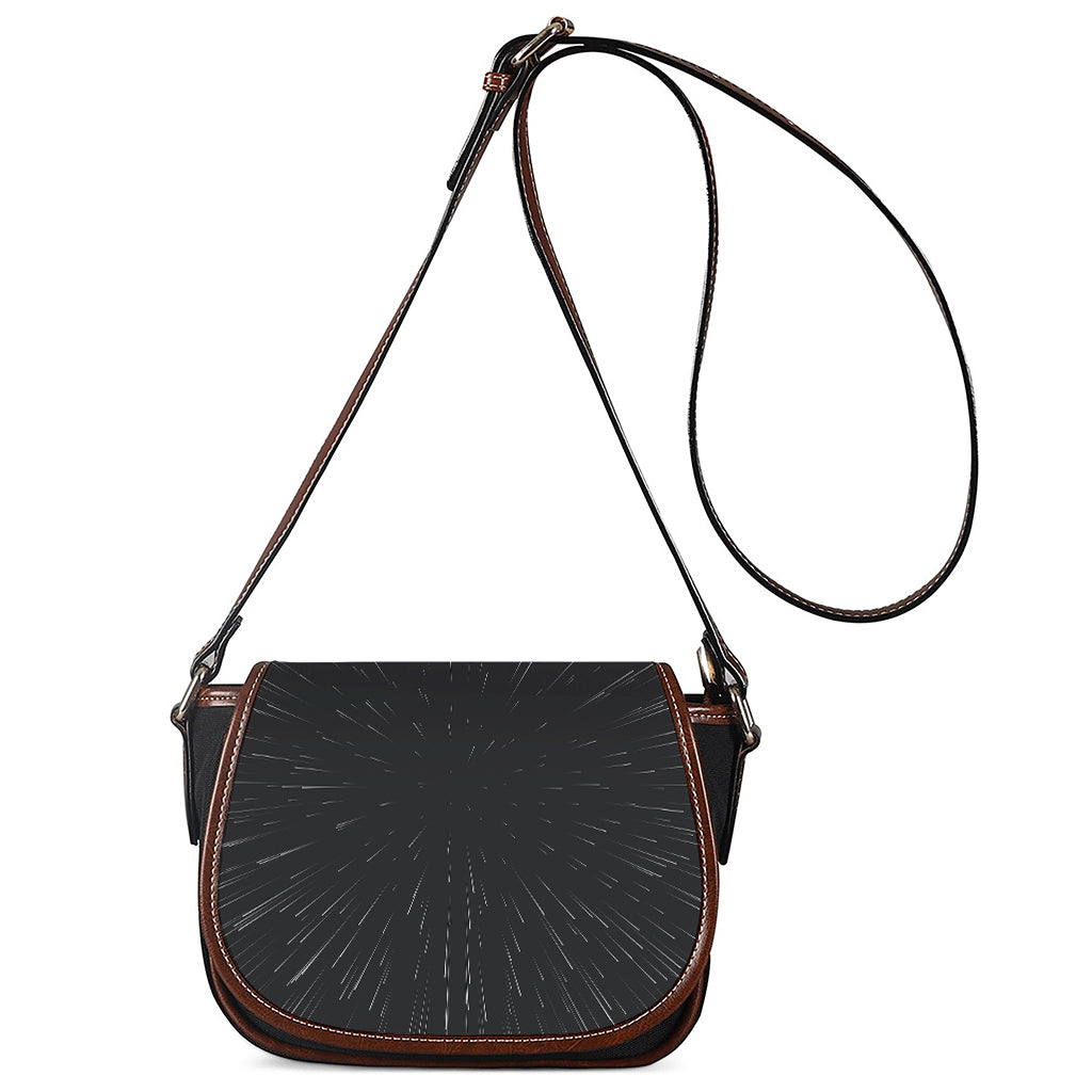 Galaxy Lightspeed Print Saddle Bag