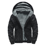 Galaxy Lightspeed Print Sherpa Lined Zip Up Hoodie