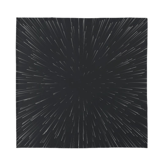 Galaxy Lightspeed Print Silk Bandana