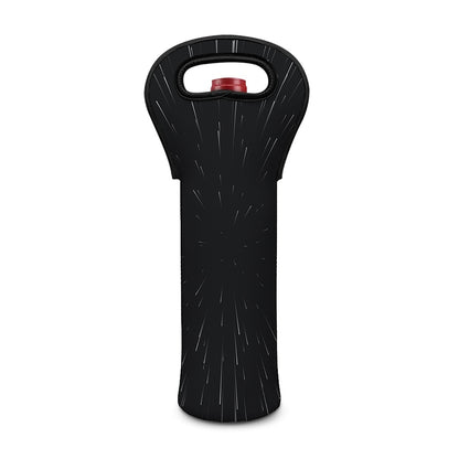 Galaxy Lightspeed Print Single Neoprene Wine Tote