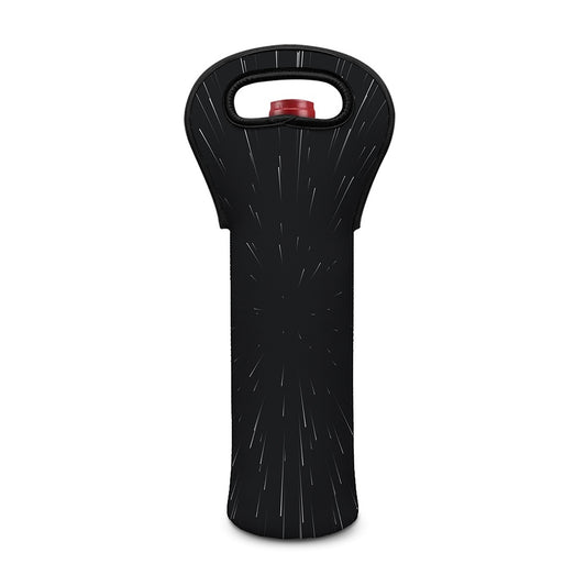 Galaxy Lightspeed Print Single Neoprene Wine Tote