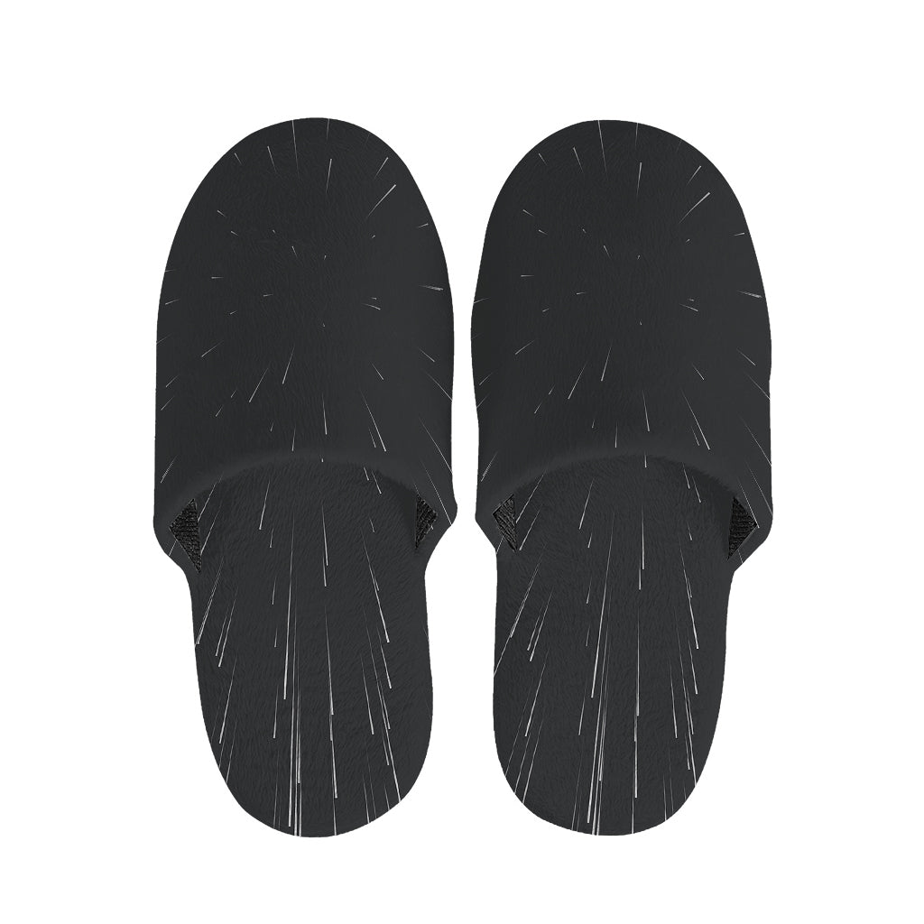Galaxy Lightspeed Print Slippers