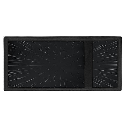 Galaxy Lightspeed Print Trifold Wallet