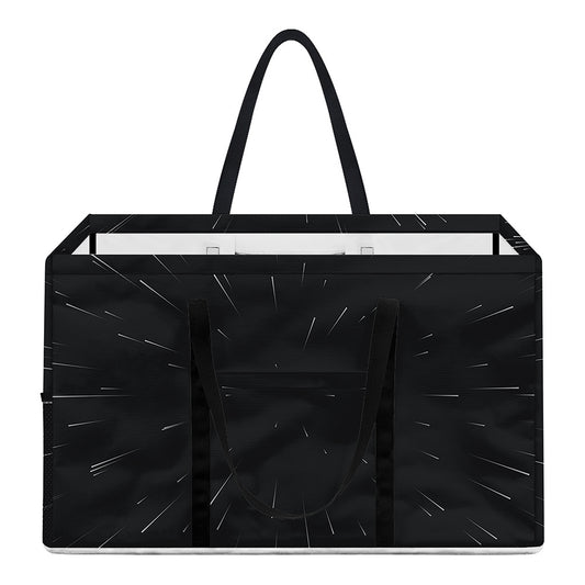 Galaxy Lightspeed Print Utility Tote Bag