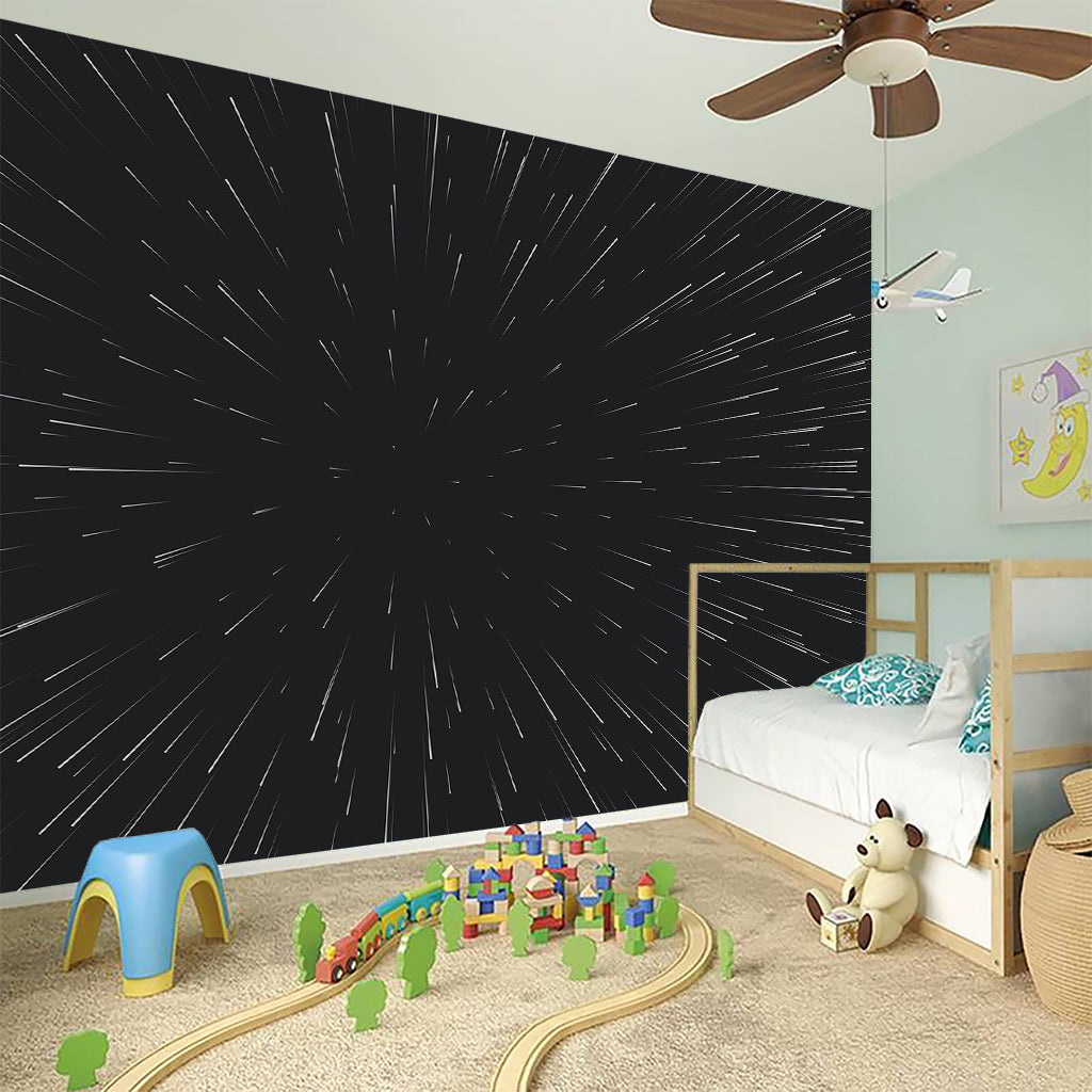 Galaxy Lightspeed Print Wall Sticker