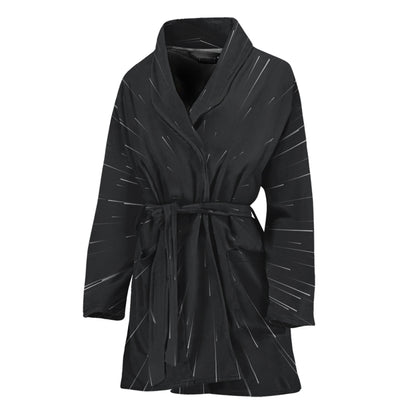 Galaxy Lightspeed Print Women's Bathrobe