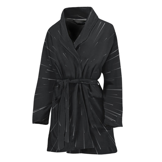 Galaxy Lightspeed Print Women's Bathrobe