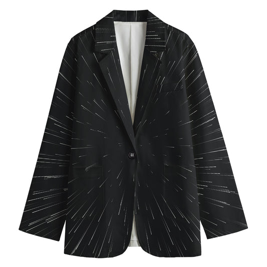 Galaxy Lightspeed Print Women's Blazer