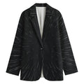 Galaxy Lightspeed Print Women's Cotton Blazer