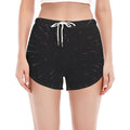 Galaxy Lightspeed Print Women's Split Running Shorts