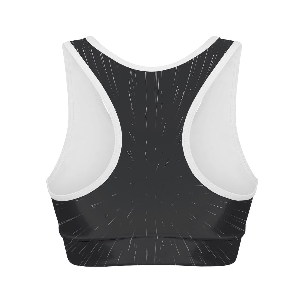 Galaxy Lightspeed Print Women's Sports Bra