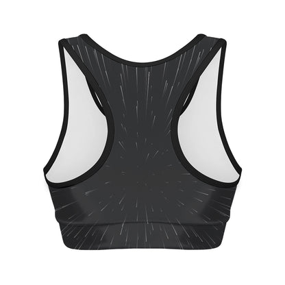 Galaxy Lightspeed Print Women's Sports Bra