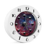 Galaxy Lunar Phase Print Alarm Clock
